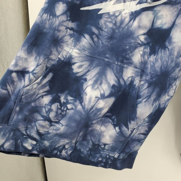 Yee Yee Apparel Granger Smith Blue Tie Dye Pullover Hoodie Sweatshirt Large - Picture 5 of 5